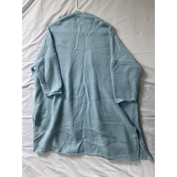 Soft Surroundings‎ Cardigan Sweater Women L/XL Open Front 3/4 Sleeve Wool Blend - Picture 6 of 12